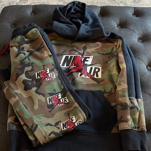 Jordan Nike sweat outfit